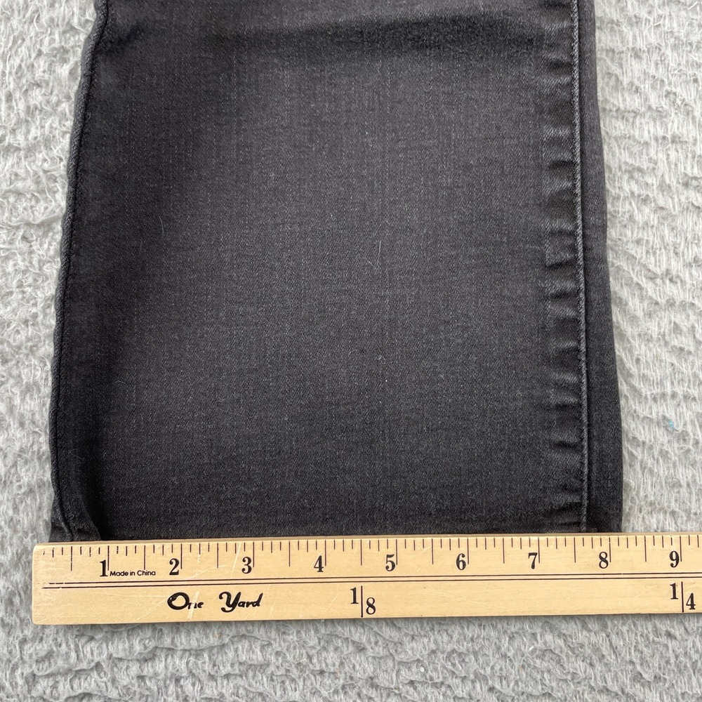 Levi's Jeans Womens 32 Black 725 High Rise Bootcut Stretch Denim 5-Pocket - Picture 8 of 10